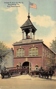 Fire Department, Allison H. & L. Co. No. 12 Harrisburg, PA., USA Unused 