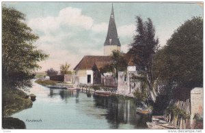 TUCK; FORDWICH, Kent, England, United Kingdom; Riverside View, Row Boats, PU-...