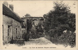 CPA LAON La porte de soissons (157415)