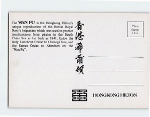 Postcard The Wan Fu, Hong Kong Hilton, Hong Kong, China