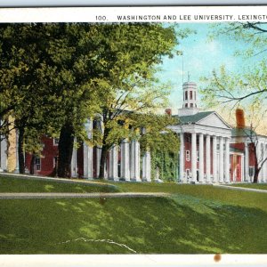 c1910s Lexington, VA Washington & Lee University PC General Robert E School A324