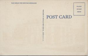 Post Office & Court House, Thomasville, GA,, Early Linen Postcard, Unused