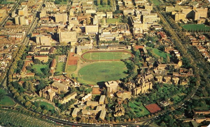 Australia - Victoria. Melbourne University, Aerial View