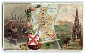 1880s-90s Coffee Scotland Arbuckle Trade Card Bros Victorian Shipbuilding Clyde 