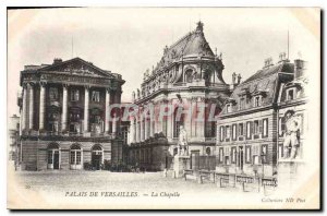 Old Postcard Palace of Versailles La Chapelle