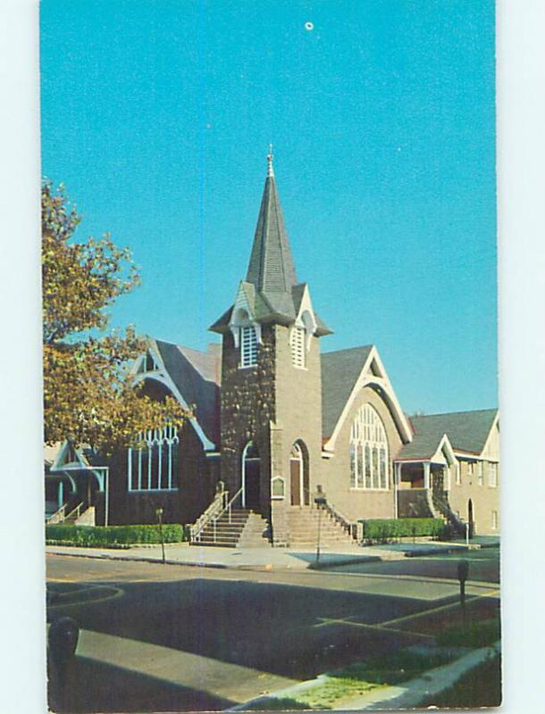 Unused Pre-1980 CHURCH SCENE Cape May New Jersey NJ L3001-12