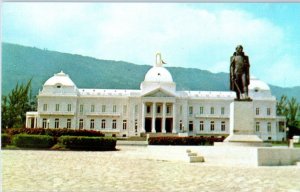 The T Louverture Monument and National Palace in Port Au Prince Haiti Postcard