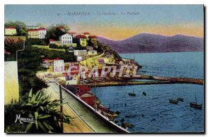 Postcard Old Marseille The Corniche The Prophet