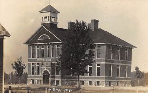 Normal School Real Photo - Hillman, Michigan MI  