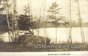 Real Photo, Silver Lake - K.I. Works, Maine ME  