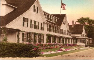 New Hampshire Randolph The Ravine House Handcolored Albertype