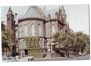 Battell Chapel Yale University  New Haven Connecticut 1950s Cars