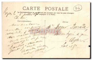 Beziers Old Postcard General view