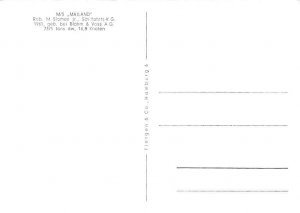 M S Mailand Freighter Ship 