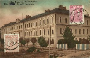 romania, DEJ DÉS DESCH, Casarma Mihai Viteazul (1925) Postcard