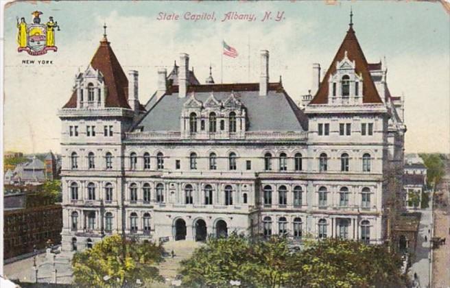 New York Albany State Capitol Building 1909