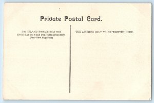 Quebec City Quebec Canada Postcard Little Champlain Street Scene c1940's Vintage