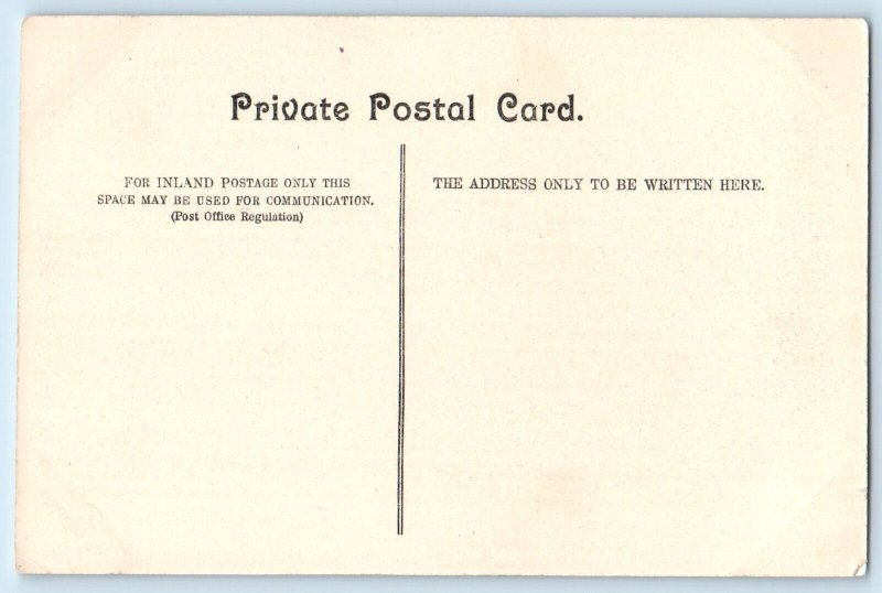 Quebec City Quebec Canada Postcard Little Champlain Street Scene c1940's Vintage