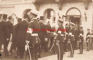 Swedish Royalty, RPPC, Sweden King Gustav's Arrival at Castle in Helsinki