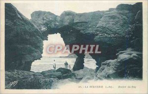 Old Post Card La Bernerie (L inf) Rock Boy