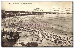 Old Postcard Royan La Grande Conche