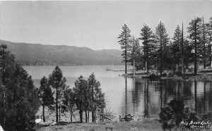 J36/ Big Bear Lake California Postcard RPPC c1920s San Bernardino Mountain 308