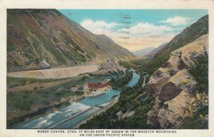 WEBER CANYON , Utah, 1933; 17 Miles East of Ogden in the Wasatch Mtns.