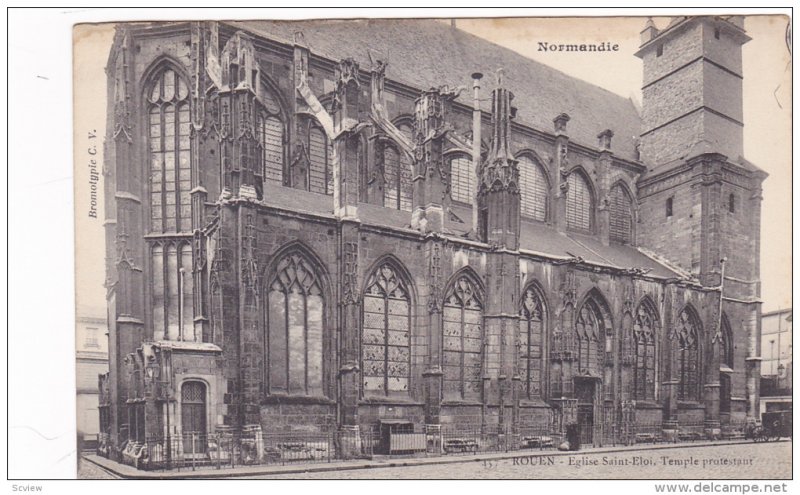 Eglise Saint-Eloi, Temple Protestant, ROUEN (Seine Maritime), France, 1900-1910s
