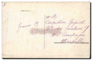 Old Postcard Fantasy Easter Fish Child