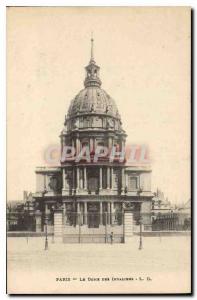Postcard Old Paris Le Dome des Invalides