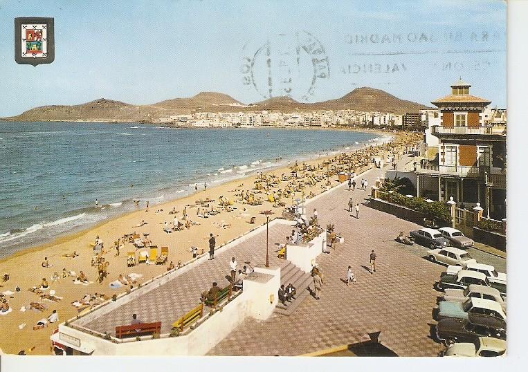 Postal 050058 : Las Palmas de Gran canaria. Playa Las Canteras