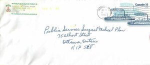 Entier Postal Stationery Postal Canadian Charter Boat Woodstock