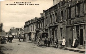 CPA ESCARBOTIN - Rue Clemenceau - Carrefour de la Place du (515107)