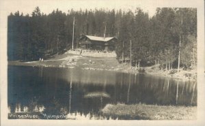 Norway Oslo Peisestuen Holmenkollen Vintage RPPC 07.93