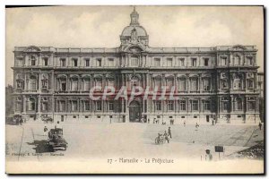 Old Postcard Marseille The Prefecture