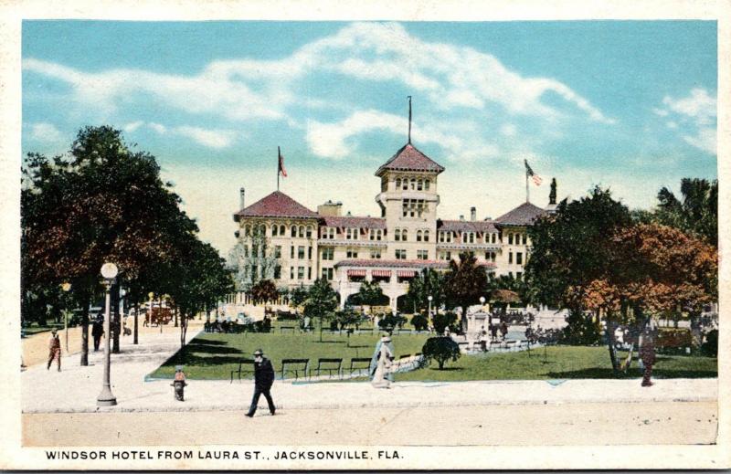 Florida Jacksonville Windsor Hotel From Laura Street