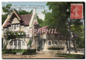 Old Postcard Paris Bois de Boulogne La Ferme du Pre Catalan