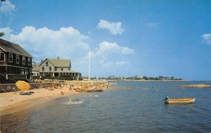 Guilford, Connecticut INDIAN COVE BEACH New Haven County c1950s Vintage Postcard