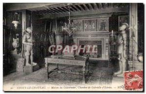 Coucy le Chateau - Governor's House - House Gabrielle d Estrees Armor Knights...