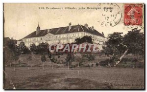 Old Postcard Boarding d & # 39Ecole Pres Besancon