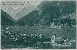 31885  CARTOLINA d'Epoca AOSTA provincia - Cogne 1929