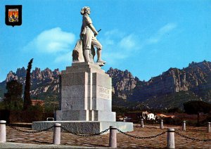 Spain Montserrat Monastery El Timbaler d'El Bruc Statue