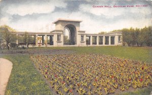 Chicago Illinois c1910 Postcard Garden Hall Douglas Park