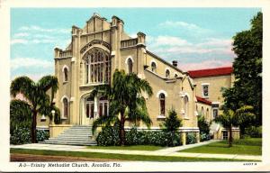 Florida Arcadia Trinity Methodist Church Curteich