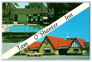 1977 Tam O Shanter Inn And Swimming Pool Waco Texas TX Dual View Postcard