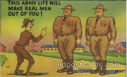 Military Comic Unused 