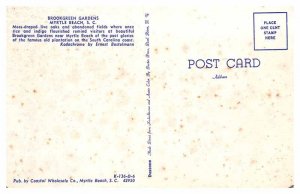 Postcard GARDEN SCENE Myrtle Beach South Carolina SC AR5299