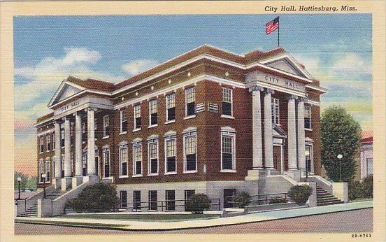 City Hall Hattiesburg Mississippi