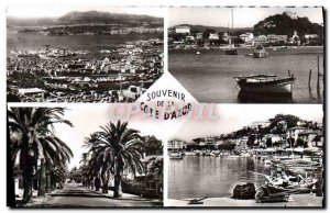 Modern Postcard Souvenir De La Cote D & # 39Azur Toulon Ile de Porquerolles H...