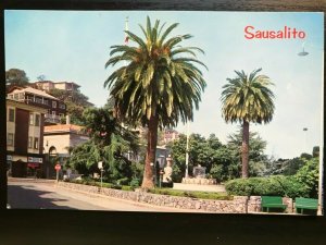 Vintage Postcard 1968 Sausalito City Center California (CA)